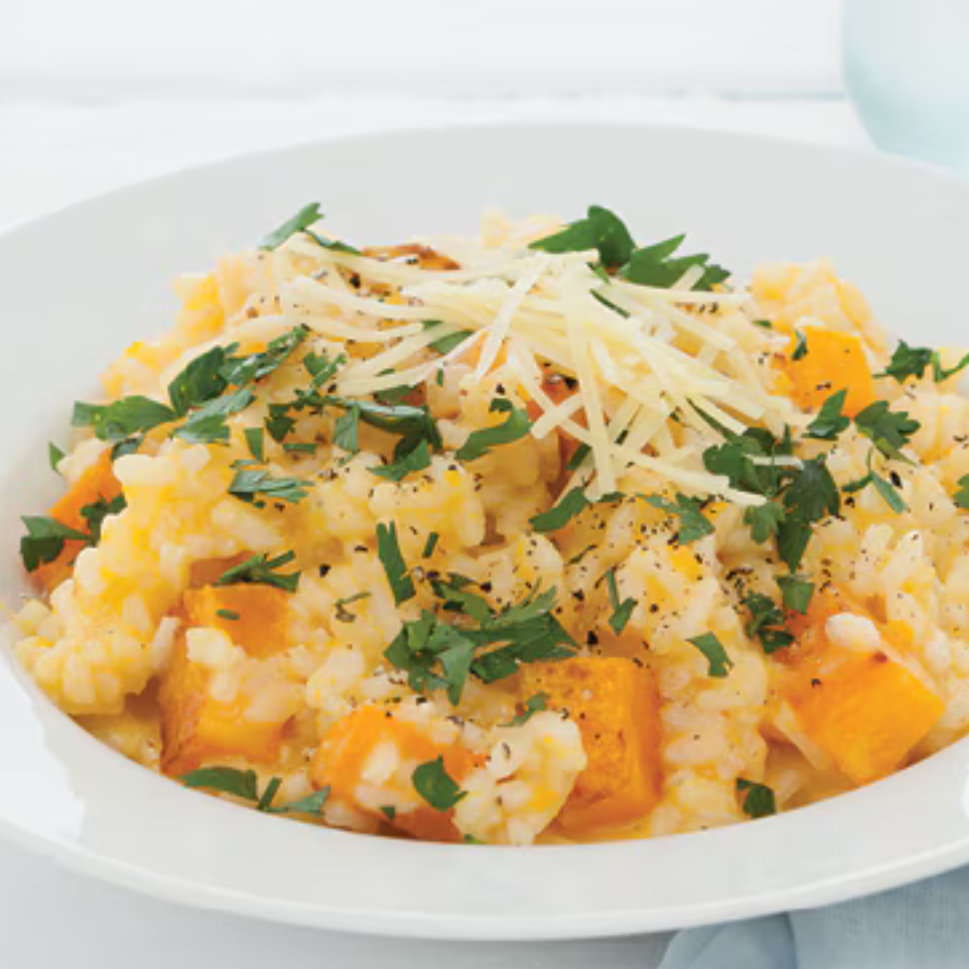 Easy Pumpkin Risotto The Foodbank Project