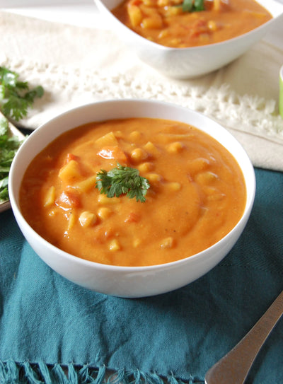 Spiced Chickpea Soup