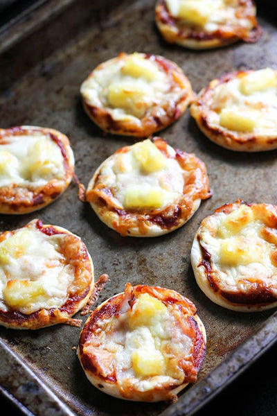 Savoury Mini Star Pizzas