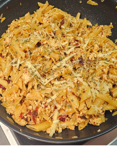 Chicken Pasta with Chipotle Peppers