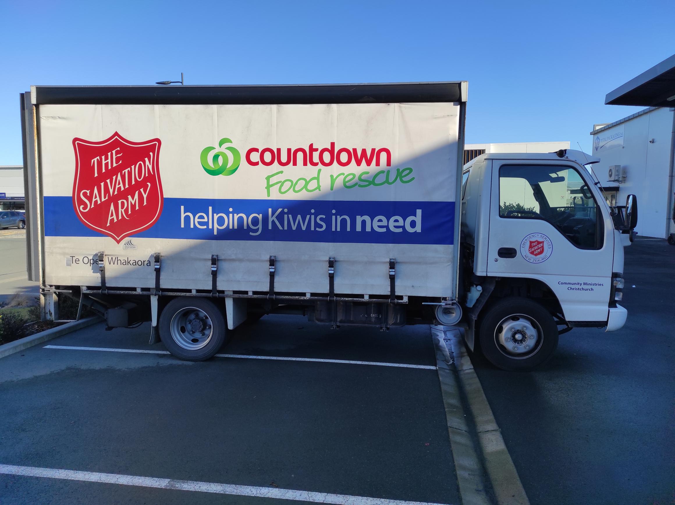 Salvation Army Foodbank Christchurch The Foodbank Project