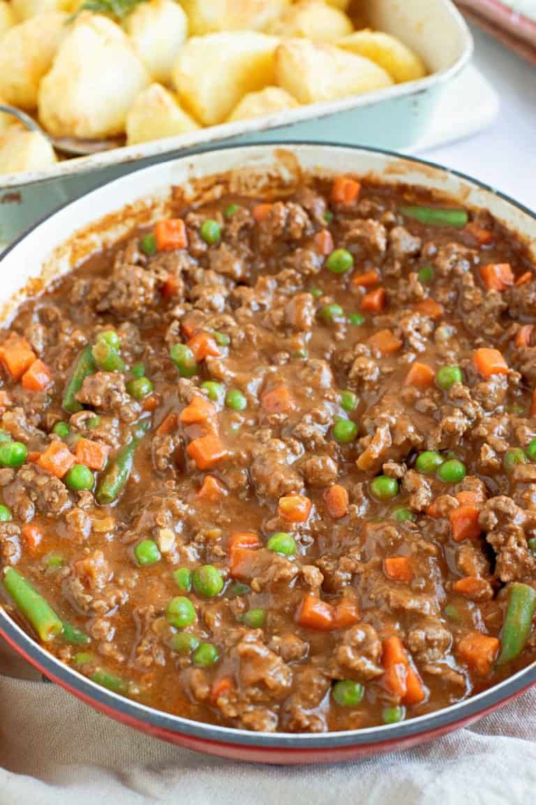 Savoury Mince Ingredients