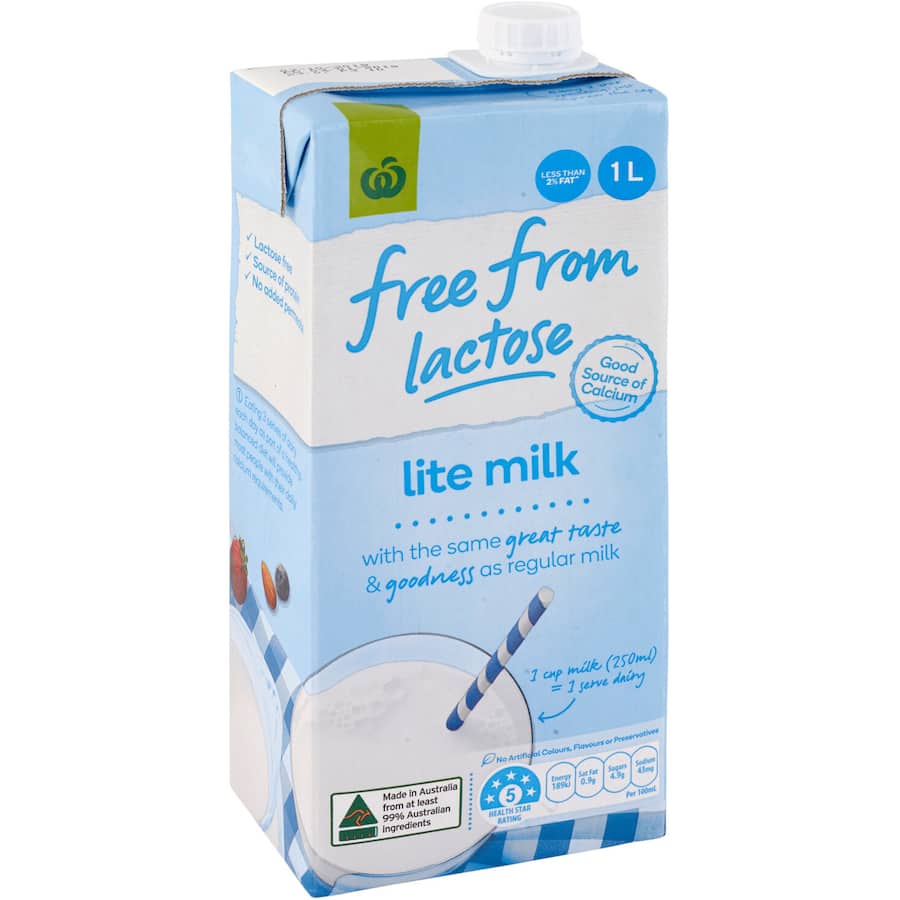 Lactose Free Milk 1L The Foodbank Project