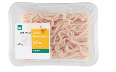 Minced Chicken Breast 400g – The Foodbank Project